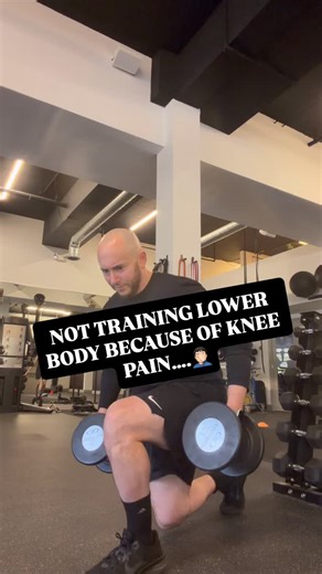 Knee pain can be crippling but it certainly(depending on the scenario)shouldn’t stop you from training your lower body. A lot of knee pain comes from patella femoral compression which occurs once our knee travels in front of the toe. A good way to get out of pain can be getting the VMO to turn on. The Spanish squat or split-squat variations allow this to happen earlier in the movement forcing the VMO to contract harder which in turn could take away some discomfort. Use it in an isometric fashion