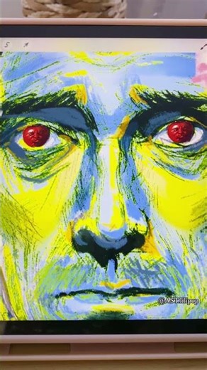 How I render eyes (not srs!!) #digitalpainting#render #fyp #digitalart