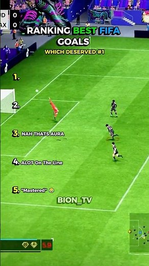 Ranking BEST FIFA Goals