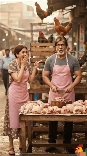 Lucky Rooster on Top! 🐓 | A Funny & Relatable Moment #viral #ai #shorts #trending #chicken