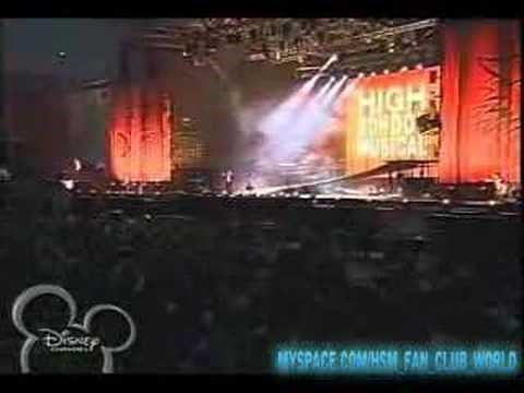 HSM:The Concert-Intro+start of something new(mexico)