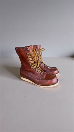 All valuable boots will always be my size  It’a a curse ! Red Wing Irish Setter boots—rugged, broken-in, and ready to go! #RedWingBoots #IrishSetter #WorkwearStyle #guavatreevintage #ashevillevintage | Guava Tree Vintage | Facebook