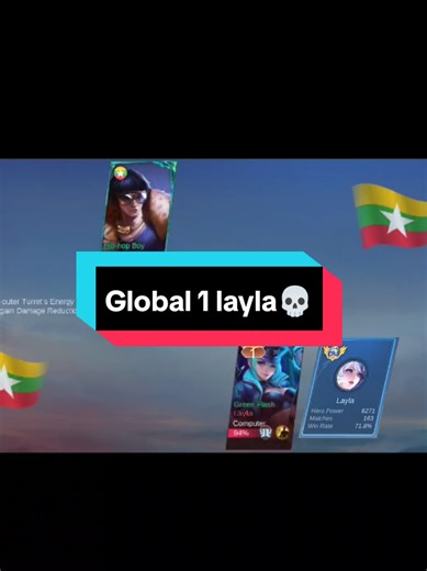 Global 1 Layla Mobile Legends Gameplay Highlights