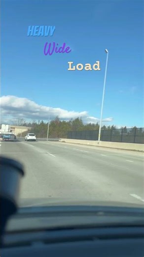 Heavy wide load