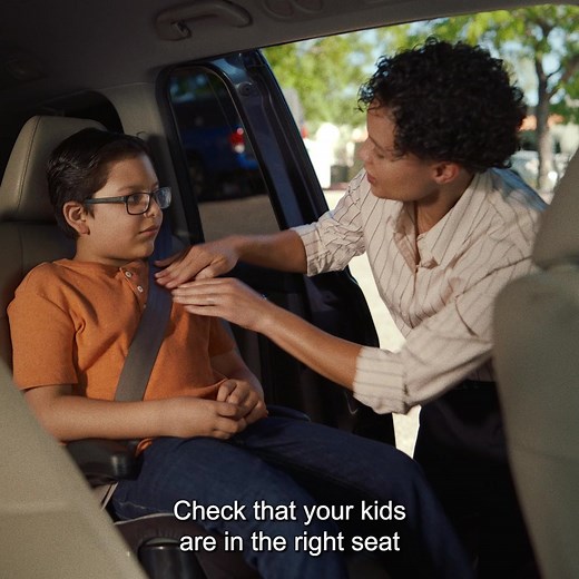 Make sure your kids are safe in the car. Use our car seat finder tool to check their seats. | NHTSA
