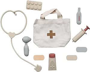 | Kids Doctor Kit Play Set | Toy Medical Kit | Silicone Doctor Set for Kids