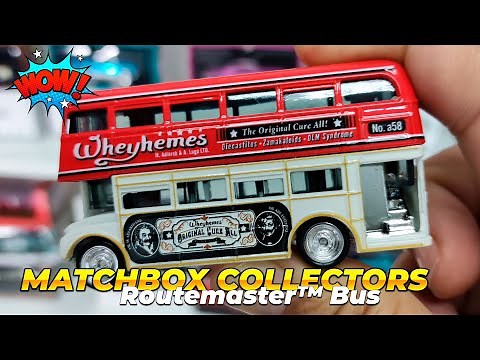 Matchbox Routemaster Bus primera pieza de nuevo Club de Mattel 2021 - Market Escala
