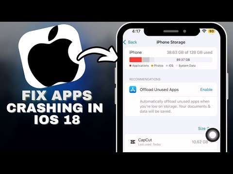 How To Fix Apps Crashing In iOS 18 in SECONDS!
