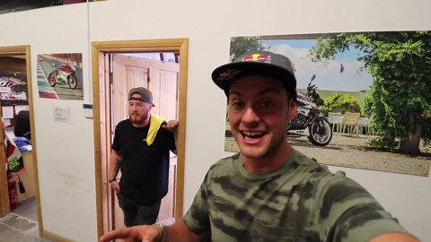 The new custom dream bike build is complete and gets ridden!