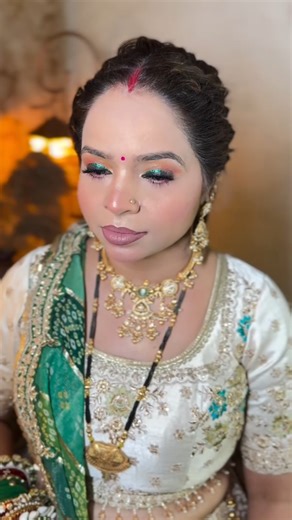 Engagement Look 😍🧿🔥|| #trending #makeuptutorial #shortvideo #viralvideo #reels