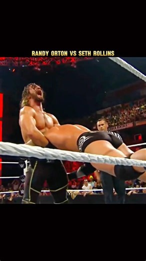 Randy Orton vs Seth Rollins 💀💥 | WWE World Heavyweight Championship 💯 | RAW 2015 ❤️🔥