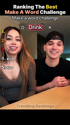 Ranking The Funniest Make A Word Challenge Moments 😂 #shorts #makeaword #challenge #trending #viral