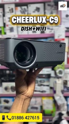 Cheerlux C9 Full HD 3600 Lumens LED Projector - New Edition Real Review