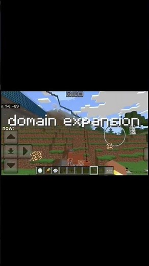 I JUST CREATED SUKUNA'S DOMAIN IN MINECRAFT!!☠️⛩️ 🔥 #domainexpansion #sukuna #minecraft#commandblock