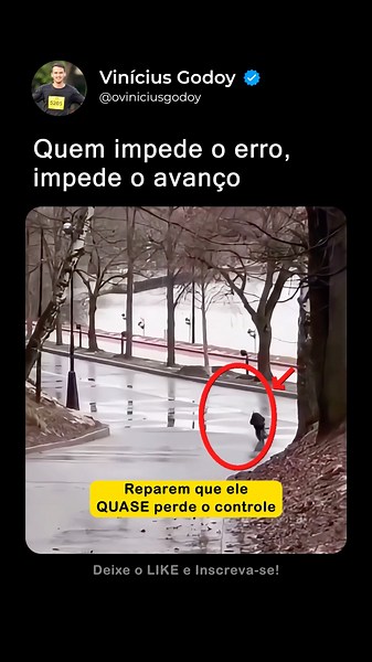 Quem protege demais… também atrasa 🚲 #reflexao #vida #coragem