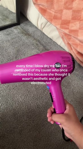 Hair Drying Mishaps: A Cousin's Hairdryer Incident