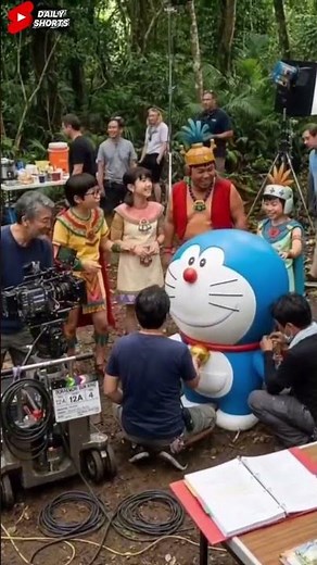 Doraemon the Movie - Behind The scenes. #shorts