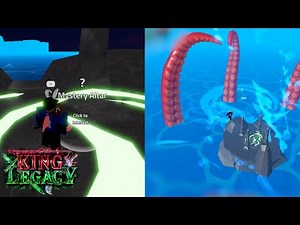 How to summon KRAKEN in King Legacy Update 5.0.0 | Full Guide ( Roblox)