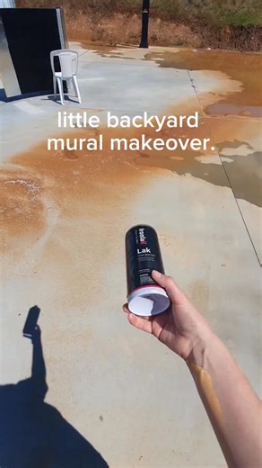 Backyard makeover of the time i did the simpsons mural. still unfinished to this day 😂 | Tattoo Maggie