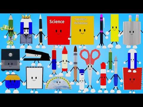 How to Get All 22 Normal Characters in Stationeries After School [Roblox]