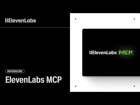 Introducing the ElevenLabs MCP server