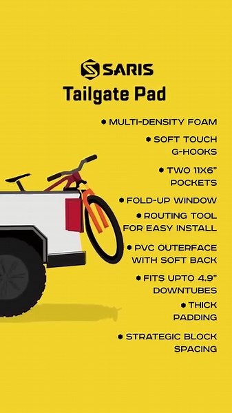 The most decked-out tailgate pad ever made. | Saris