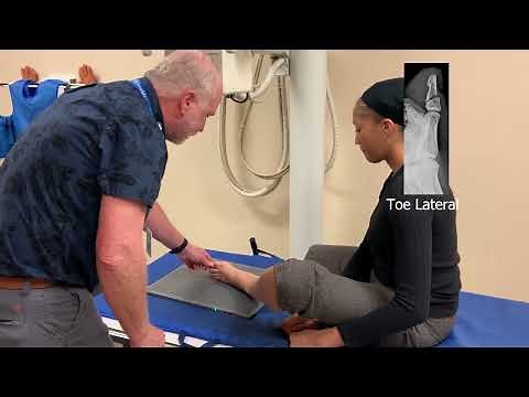 Toes - X Ray Positioning