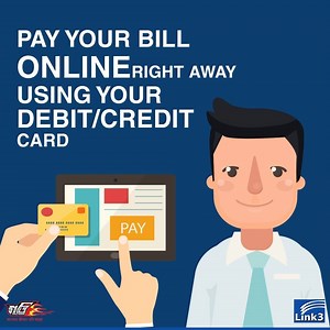 1.2K views · 80 reactions | Pay your bill online right away using your Debit/Credit Card! Link3 allows you to pay your internet bill online, right from the comforts of your home! For details please visit our website : https://www.link3.net/payment-option/ #Link3 #YouMatter #SwitchToLink3 | Link3 Technologies | Facebook