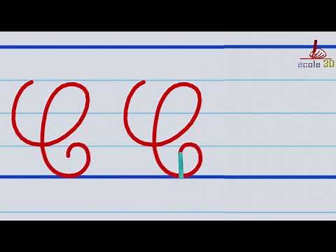 écrire c majuscule cursive : Apprendre à écrire la lettre C majuscule en cursive.