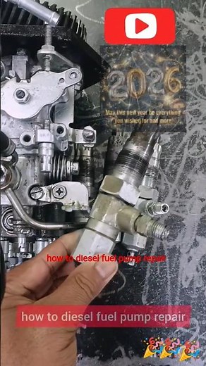 Diesel Fuel Pump Repair 🔧 Injection System Fix #shorts