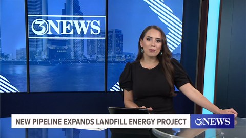 New pipeline expands landfill energy project