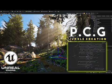 UE5 Procedural Content Generation (PCG) | 1-Minute Showcase
