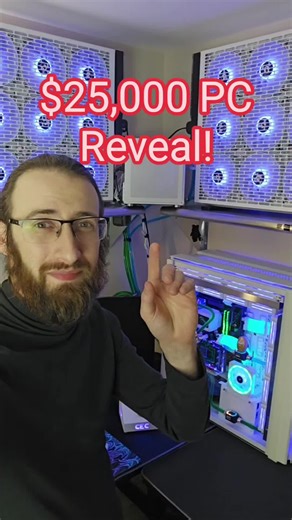 Part 12: THE REVEAL BEGINS 🎬 This is part 1 of 3 and we're starting with the AESTHETICS. This $25K build is ABSOLUTELY GORGEOUS 💎 Part 2 (lighting) and Part 3 (components) coming SOON 🔥 #PCBuild #Reveal #custompc #25kpc #gamingpc @Thermaltake NA
