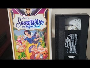Opening to Snow White and The Seven Dwarfs 1994 VHS.