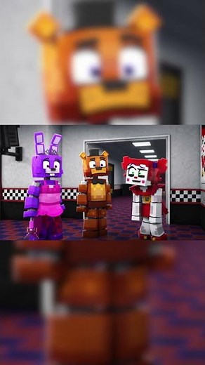 Bonnie and Circus Baby dancing | Nyanpasu Yabure Kabure (Bemax Remix)