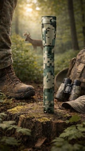 Stillness has a standard. Mini-Maglite Digi-Camo LED Flashlight.