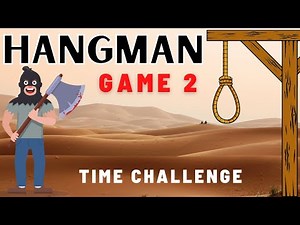 Trivia Quiz : Test your knowledge and Play HANGMAN vs. Time ⏰ - Game 2