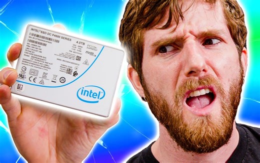 【官方双语】英特尔P4500固态售后——居然把坏盘给寄回来了#linus谈科技