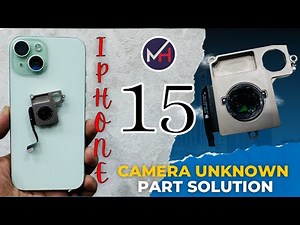 iPhone 15 Camera Replacement/How To Remove Camera Unknown Part/Camera Change without Any Message