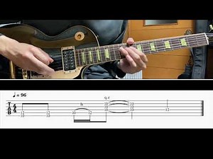 [TAB譜] Come Together(Aerosmith) Guitar riff [ギター]
