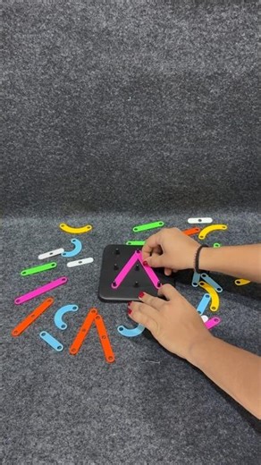Toy Build: Making Letter A! 🅰️ Fun & Interactive Alphabet Learning for Kids #shorts