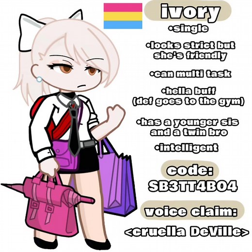 ivory and her sibs, also pearl is the one who thought of having matching ribbons, if the code doesn't work u can just tell me and I'll send u a new one🔥#sabluestoryoc #sabluestory #ivory #OC #victation #fypage #fypシ #fyp #foryoupage #foryourpage #foryourpage #foryoupage #fyp #fypシ #fypage #dontflop