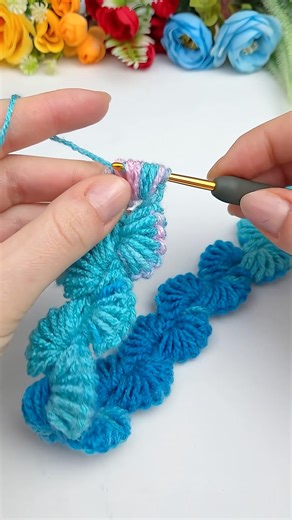 Amazing crochet headband tutorial for beginners #örgü #crochetpattern #handmade #howto #amigurumi ￼