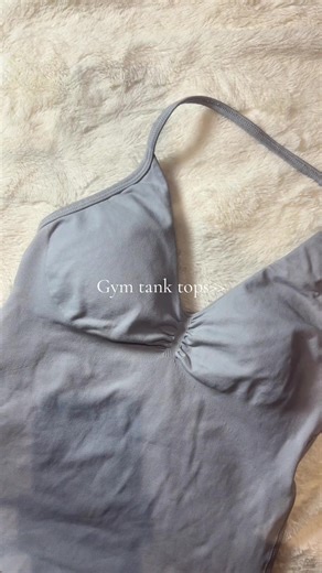 Stylish Gym Tank Tops with Built-In Support