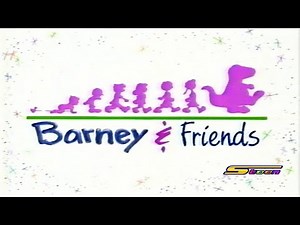 ‏Barney and Friends 1992 opening | Spacetoon English
