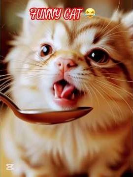 Funny Cat Cooking Video 🤣 | Shorts 🩳
