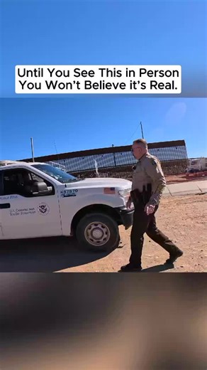 Until You See This in Person You Won't Believe it's Real #america #shariff #border #crossing #migrant