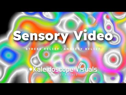 Mesmerizing Sensory Video Relaxation, Calming Colors Gentle Movement for Autism, Sensory Processing
