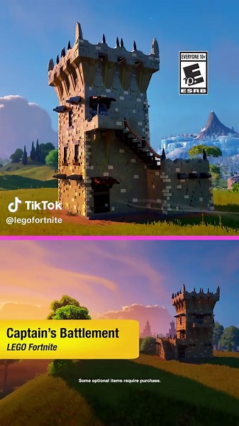 Normal house? That's so yesterday. | lego fortnite is a new survival crafting game