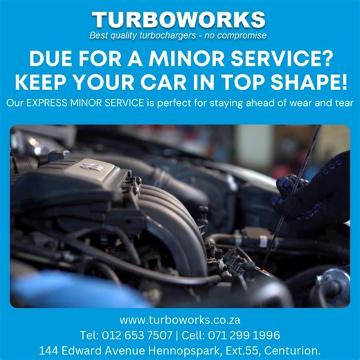 41 reactions | Our EXPRESS MINOR SERVICE is perfect for staying ahead...